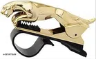 Jaguar Car Mobile Holder (Golden)