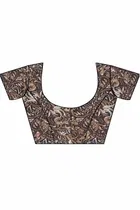 Svb Saree Printed Kalamkari Art Silk Saree 