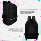 Polyester Backpack for Men & Women, Black