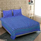 Cotton Queen Bedsheet with 2 Pillow Cover 