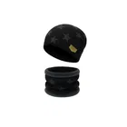 Woolen Printed Cap & Neck Warmer with Arm Sleeves for Men 