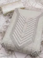Chanderi Cotton Unstitched Suit for Women 