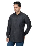 Poly Cotton Full Sleeves Printed Shirt for Men 