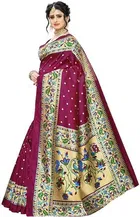 SVB प्रिंटेड साड़ी फॉर वीमेन 