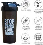 PU Leather Gym Bag with Wristband & Shaker Bottle 