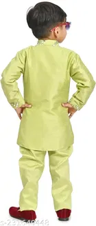 Art Silk Kurta with Pant for Boys 