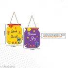 MDF Wooden Wall Hanging Quotes 