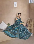 Art Silk Printed Saree for Women 