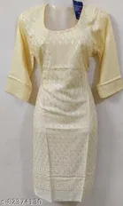 Cotton Embroidered Kurti for Women 