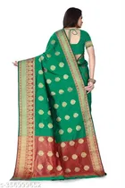 Banarasi Silk Zari Woven Saree for Women 