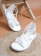 Shoetopia Flat White Size 4.0