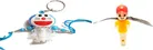 Plastic Smart Boy & Doraemon Light & Whistle Rakhi for Kids 