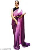 Chinon Saree for Women 