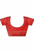 SVB साड़ी खादी सिल्क साड़ी विद ब्लाउज पीस 