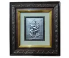 Wooden Laxmi Ganesha Ji Wall Frame 