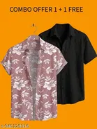 Casual Shirts for Men, Pack of 2 
