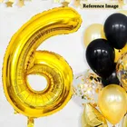 Foil Balloon for Birthday Celebration, No. 6 