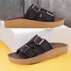 Sliders For Men, Brown 