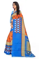 Art Silk Kalamkari Saree for Women 
