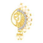 Gold Plated Designer Nosepin for Women 