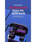 Life Like L21 Smart chip Bluetooth Earphone In Ear Auto pairing - Black