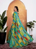 Georgette Printed Saree for Women 