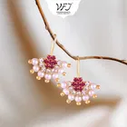 Brass Pearl Ear Cuffs for Women 