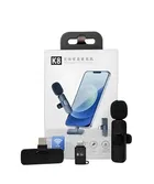 Wireless Lapel for YouTube, Vlogging, Recording For Android/iPhone/PC Microphone 