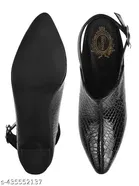 Shoetopia Solid Block Heels for Kids 