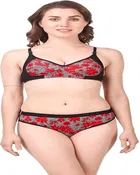 Cotton Blend Lingerie Set for Women 