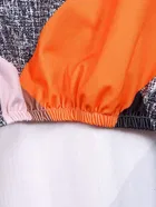 Homwatica Multicolor Abstract Printed Elastic Chair Cover 50X65Cm Pack Of 4