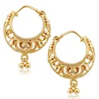 Oxidised Alloy Gold Plated Earrings for Women 