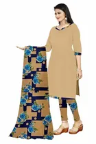 शारदा क्रिएशन क्रेप फ्लोरल प्रिंट सलवार सूट अस्टीचड 