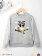 Cotton Blend Sweatshirt for Girls 