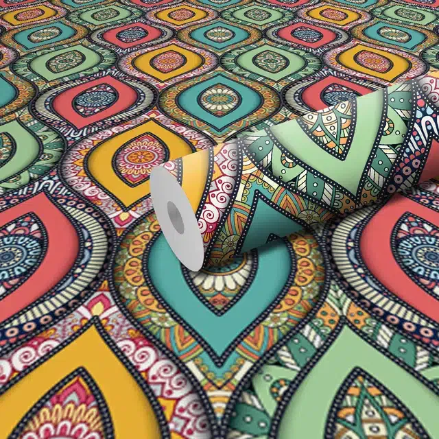 PVC Self Adhesive Wall Stickers (Multicolor, 300x40 cm)
