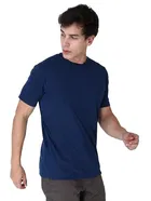Active T-Shirt For Men (Airforce Blue, XXL)