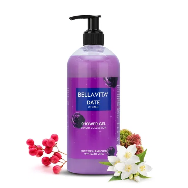 Bella Vita Luxury Date Woman Body Wash Shower Gel For Women 500 ml