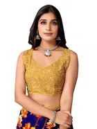 SVB फ्लोरल प्रिंटेड साड़ी फॉर वीमेन 