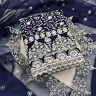 Unstitched  Embroidered Dress Material for Women & Girls 