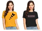 Half Sleeves Printed T-shirts for Women & Girls 