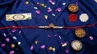 Shiv Damru Metal Rakhi 