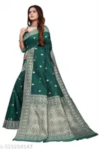 Cotton Zari Woven Saree for Women 