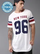 Round Neck Printed T-Shirt for Men 