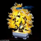 Artificial Bonsai Plant with Sparrow & Light 