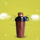 Gym Shaker Bottle with Steel Blender Ball (Assorted, 750 ml)