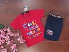 Cotton Printed Clothing Set for Kids 