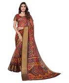 Women's Designer Saree With Blouse 
