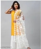 Embroidered Banarasi Net with Aari Work Sewing & Embroidery 