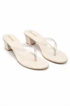 Solid Block Sandals for Women 
