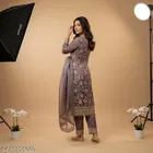 Embroidered Anarkali Suit for Women 